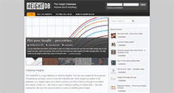 Desktop Screenshot of heightdb.com