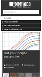 Mobile Screenshot of heightdb.com